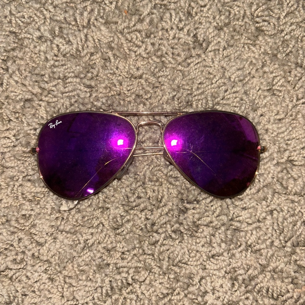 Pink/Purple Aviator Raybans